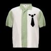 Harriton Men's Two-Tone Bahama Cord Camp Shirt Thumbnail