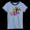 Bella Women's Heather Ringer T-Shirt Thumbnail