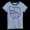 Bella Women's Heather Ringer T-Shirt Thumbnail