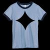 Bella Women's Heather Ringer T-Shirt Thumbnail