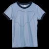 Bella Women's Heather Ringer T-Shirt Thumbnail