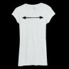 Bella Women's Sheer Rib Longer-Length T-Shirt Thumbnail